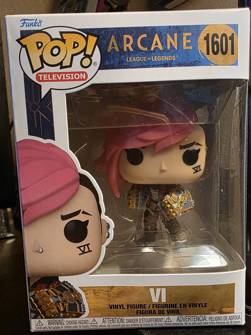 Funko Arcane Vi Vinyl Figure - Pink